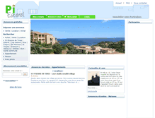 Tablet Screenshot of esterel.partissimmo.com